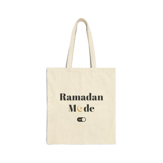 Ramadan Mode Canvas Tote Bag